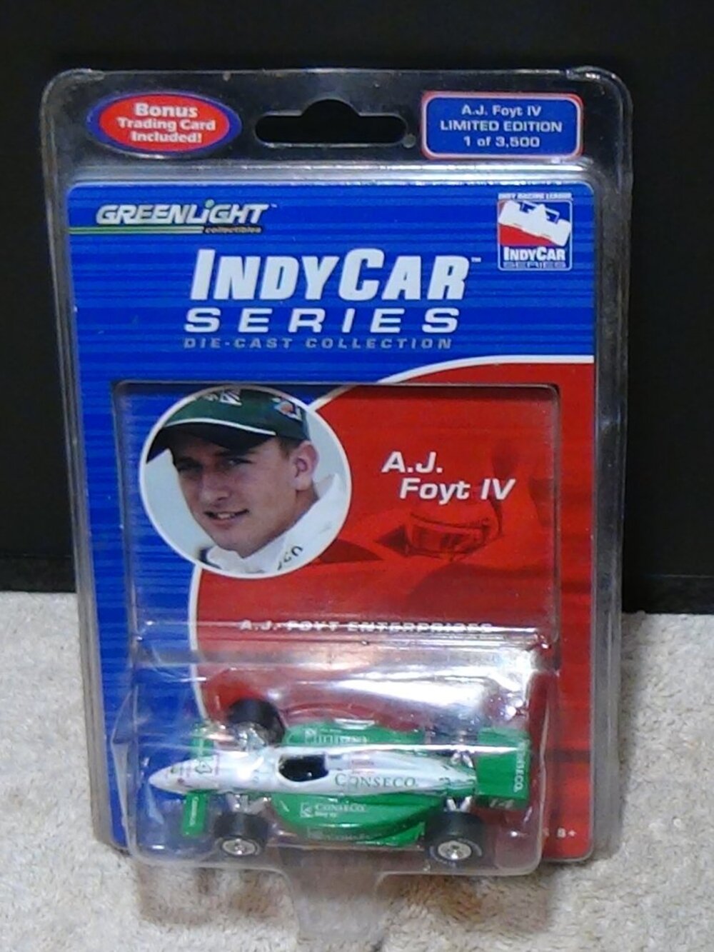 GREENLIGHT Indy Car Series AJ Foyt IV 1/64 Limited Edition 1 of 3500 Sealed 2003
